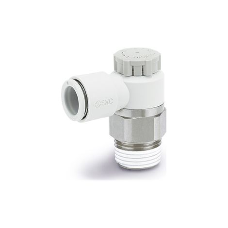 Régulateur de débit SMC AS, M5 x 0,8, 3mm ( Prix pour 1 )