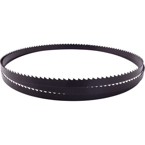 Scheppach Lame de scie à ruban -Longueur de la lame 2360 mm - 6 dents/pouce - Largeur de la lame 12mm - épaisseur de la lame 0.5mm