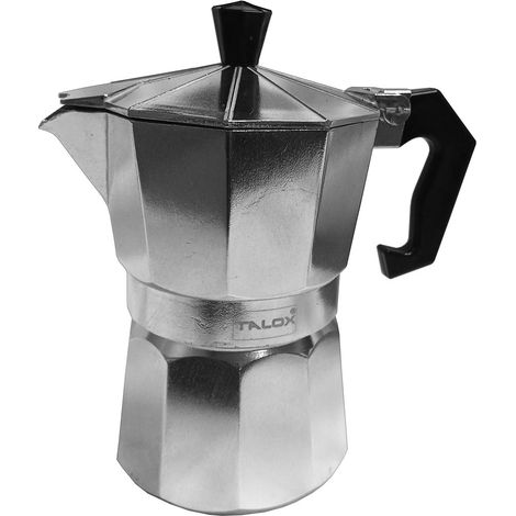 cafetière en aluminium 3 tasses pour tous types de feux