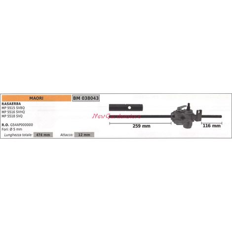 Trazione semovenza MAORI rasaerba tosaerba tagliaerba MP 5515 SVBQ 038043