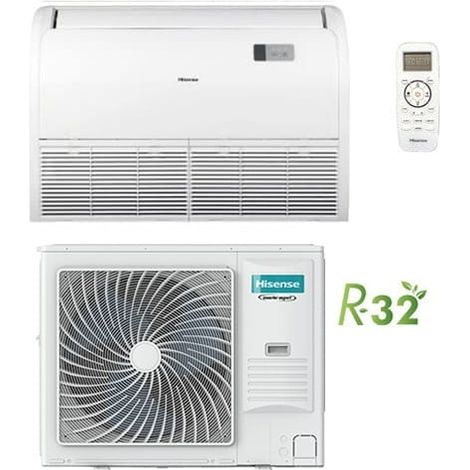 Klimaanlage Hisense Bodendecke R32 36000 BTU AUV105UR4RC8 WECHSELRICHTER Klasse A++/A+ (1/4)