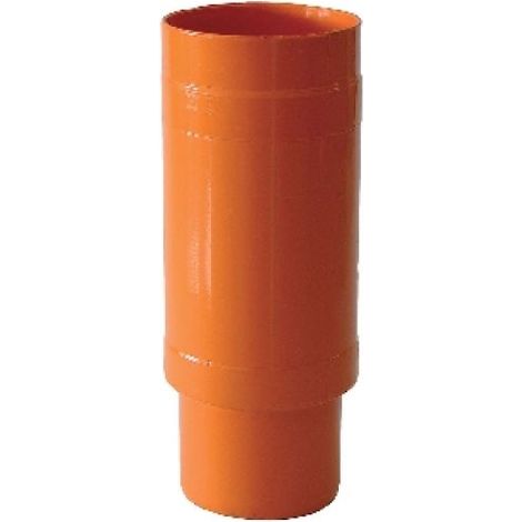GIUNTO DI RIPARAZIONE IN PVC ROSSO Diam. 80