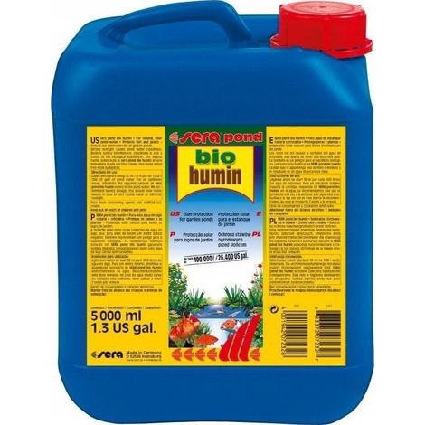 Zubehör für Teich sera bio humin UV Schutz natürlicher Filter (1/2)