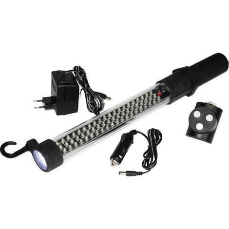 HP Autozubehör 28368 60+17LED Akku Arbeitsleuchte LED (monocolore) Lampada LED a stelo a batteria ricaricabile, via ali