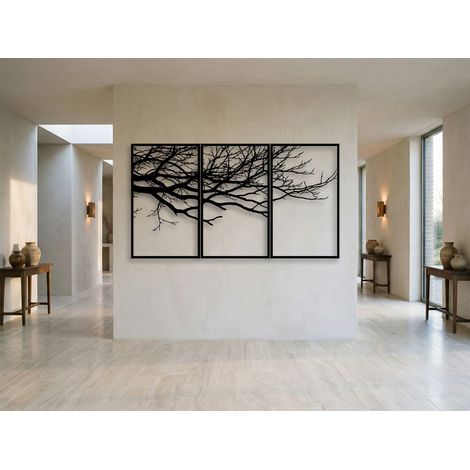 GRANDE DECORAZIONE DA PARETE "RAMI" + IMMAGINE AGGIUNTIVA RAMI 178 X 98 + IMMAGINE AGGIUNTIVA (1/5)