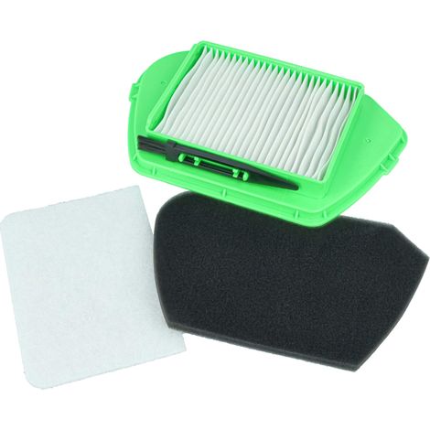 vhbw 4-tlg. Filter + Pinsel Set kompatibel mit Moulinex MO538101/4Q0 für MO535901/4Q0, MO5371PA/4Q0, MO5359PA/4Q0, MO5345PA/4Q0 Staubsauger (1/5)