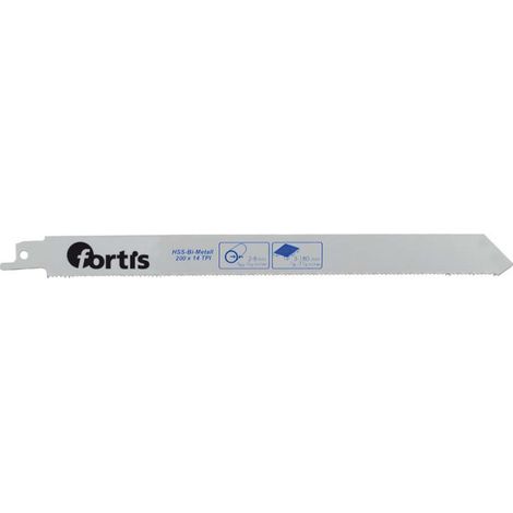 Hoja sierra sable BIM 200/180/1,8 FORTIS (1/2)