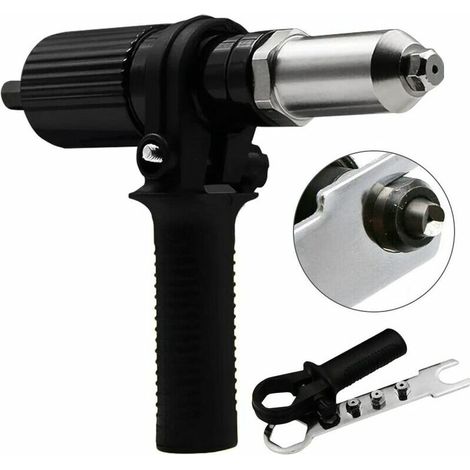 Pop insert nut adapter drill bit adapter electric rivet gun cordless riveting tool (1/5)
