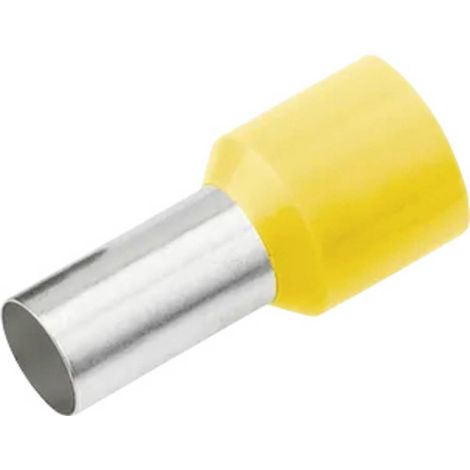 Cimco 187215 Capocorda 1 mm² Parzialmente isolato Giallo 100 pz.