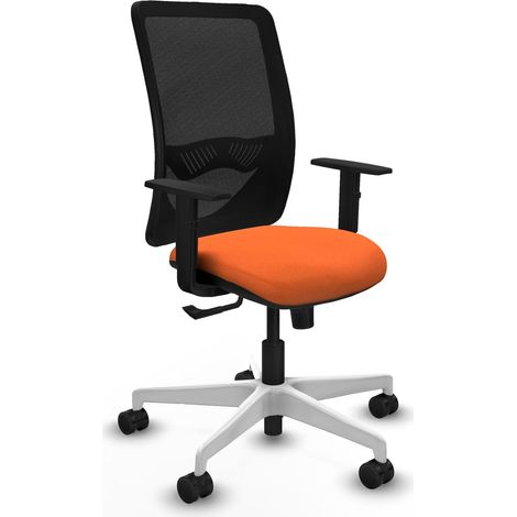 Silla de oficina piqueras y crespo Zulema crema cómoda ergonómica (1/2)