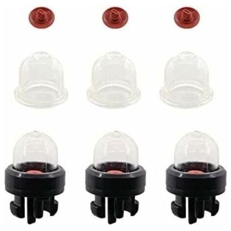 Lot de 3 Pompes d'Amorçage pour Tronçonneuses Stihl FS38, FS40, FS45, FS50, FS55, FS75, FS80, FS85, Compatible avec les Marques Ryobi, McCulloch et Husqvarna. (1/5)
