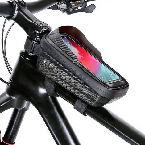 Bolsa negra para soporte universal de bicicleta Tech-protect V2 M