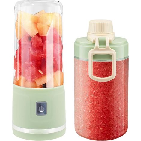 Mixeur à smoothies transportable avec couvercle pour gobelet purées 450 ml rechargeable par USB 8 (1/5)