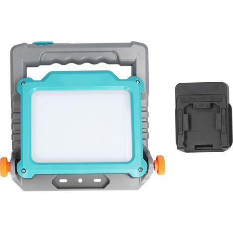 Lampe de Travail LED Rechargeable Pliable pour Milwaukee BL1830-BL1860, Lumière Portable pour Chantier Extérieur (1/5)