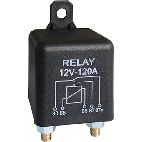 120A 12V 5-poliges Konverter-Kfz-Relais, Hochstrom-Anlaufrelais (1/3)