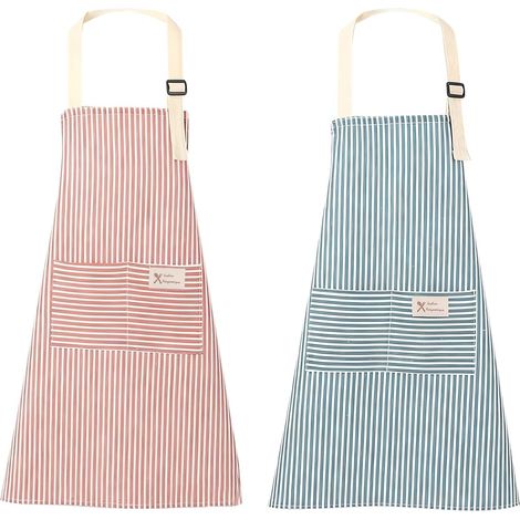 Grembiuli da cucina regolabili in due pezzi per chef (1/5)