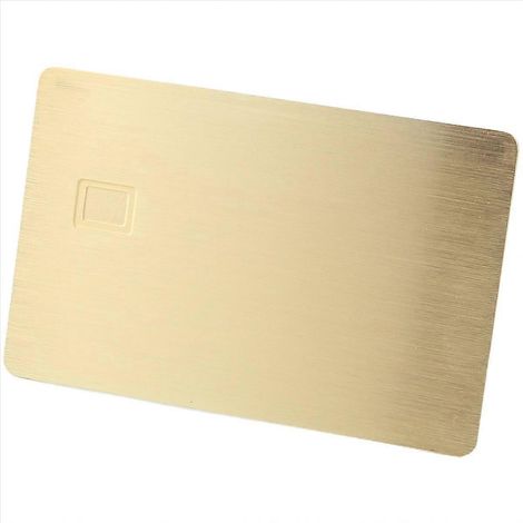 0.8mm Printable Metal HICO Magnetic Strip Blank Business Card (1/5)