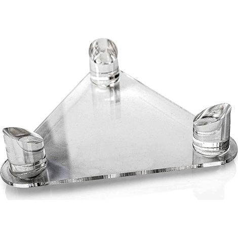 Support de balle en acrylique transparent pour ballons de basket-ball, football, volley-ball