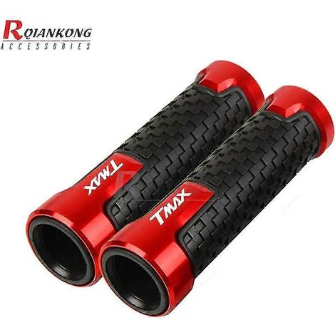 Motorrad-Brems- und Kupplungshebel, Lenkergriffe, Lenkerenden für Yamaha TMAX500 T-MAX 500 2001 2002 2003 2004 2005 2006 2007 --Red5