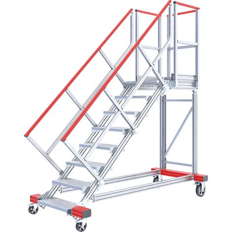 Plateforme 15 marches - Hauteur max. de travail 5,25m - 22311014