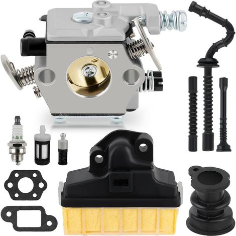 Vergaser für Stihl MS210, MS230, MS250, 021, 023, 025 (Kettenvergaser). Ersetzen Sie den Walbro WT286-Vergaser mit Luftfilter 1123 160 1650 für Stihl MS210, MS230, MS250. (1/5)