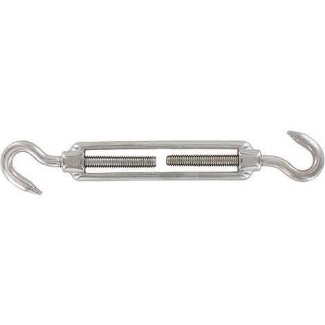 Cadenas inoxA4 avec 2 Crochets, M10
