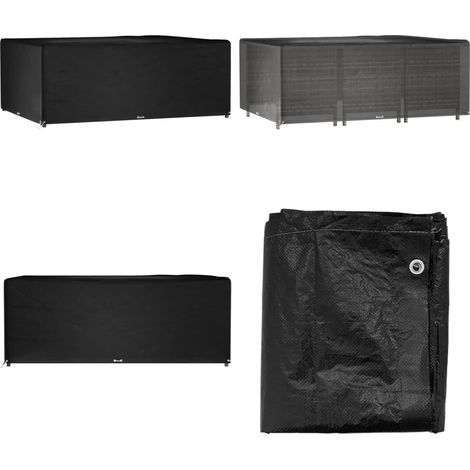 Gartenmöbel-Abdeckung 16 Ösen 278x204x105 cm Rechteckig - Gartendecke - Gartenmöbelschutz - Rattangartenmöbel Abdecken - Wetterfest - Uv-beständig - Home & Living (1/5)