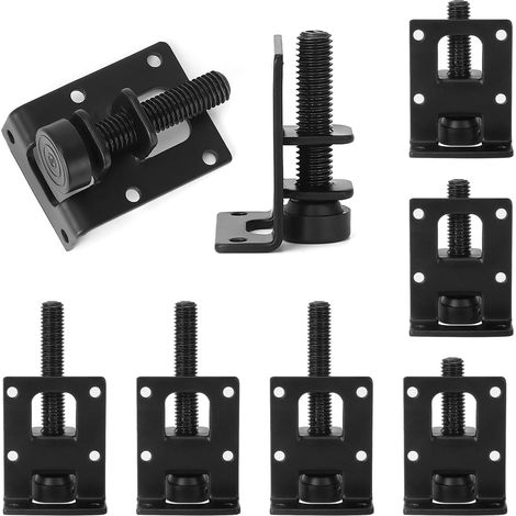 JSSEVN - 8-Piece Adjustable Leg Set for Coffee Tables and Furniture - Suitable for Cabinets, Worktops, and Wardrobes (1/5)