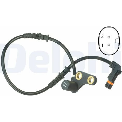 Capteur, vitesse de roue Delphi Technologies SS20493 MERCEDES-BENZ 202 5402 417