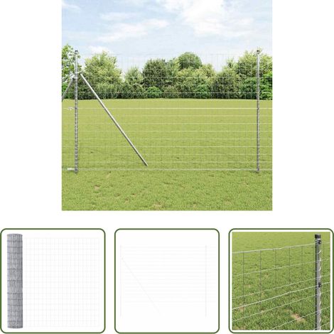 PVC-beschichtetes Eisen - Eurozaun 1,6 x 10 m PVC-beschichtetes Eisen (1/5)