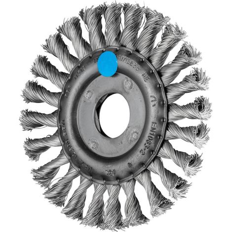 PFERD Spazzola rotonda, gezopft POS RBG 11512/22,2 INOX 0,35 43312003 1 pz. (1/5)