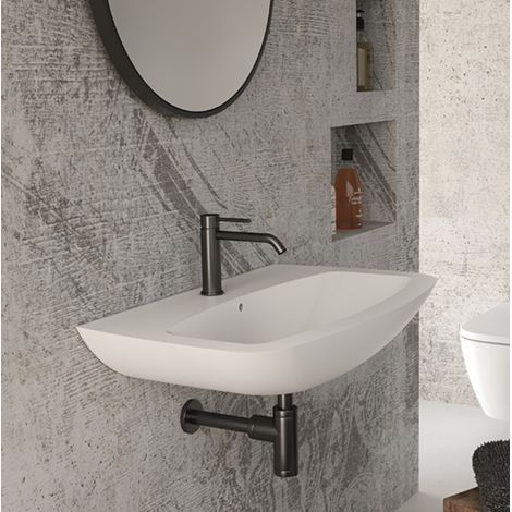 WUNDER 75x45 Marquinia. sans bonde. sans siphon (1/5)