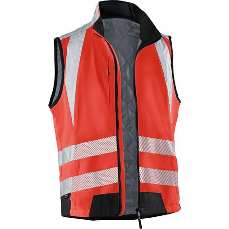 Kübler Weste REFLECTIQ PSA 2 7207 warnrot/schwarz Gr.3XL (1/2)