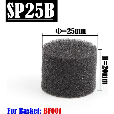 (SP25-Noir-Q50) 50 éponges hydroponiques de qualité supérieure pour la culture hors-sol de fleurs et de légumes en intérieur, pour la culture en paniers hydroponiques. (1/4)
