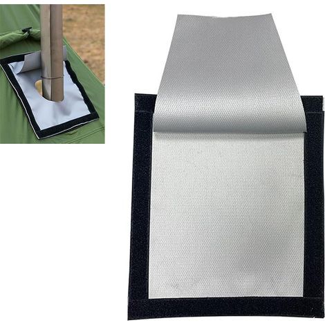 Kit de cheminée pour poêle de tente avec bâche imperméable pour tentes thermiques Onetigris (1/5)