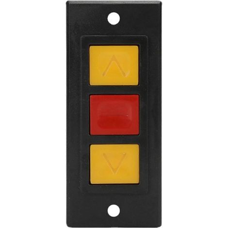 Ouvre-porte de garage, boîtier de verrouillage pour interrupteur à rouleau de porte électrique, interrupteur à bouton encastré en saillie D (1/5)