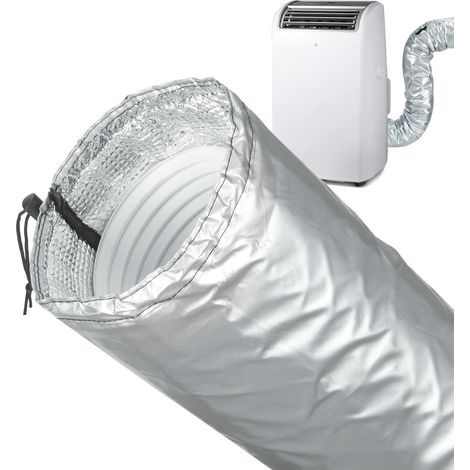 15127cm Protection Portable pour Tuyau de Climatisation, Housse De Protection Pour Tuyau De Climatisation, Manchon Isolant Pour Tuyau De Climatiseur (1/5)