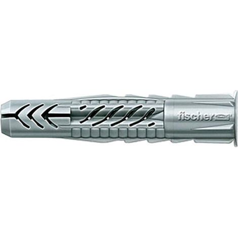 Cheville tous matériaux UX 8x50 mm avec collerette - Boîte de 100 Gris (1/4)