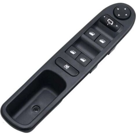 Commande lève-vitre électrique pour Peugeot 307 – Interrupteur de fenêtre conducteur – Compatible 307SW 307CC – Installation facile