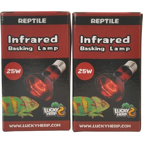 Lot de 2 Ampoule chauffante, Infrarouge, E27, 25 W, Reptile, Terrarium (1/5)