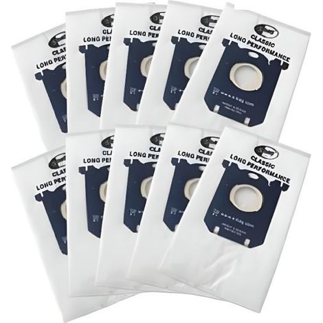 Sac Pour Aspirateur - Compatible Electrolux E201B Philips FC8021 AEG GR201 - 10 Pièces (1/2)