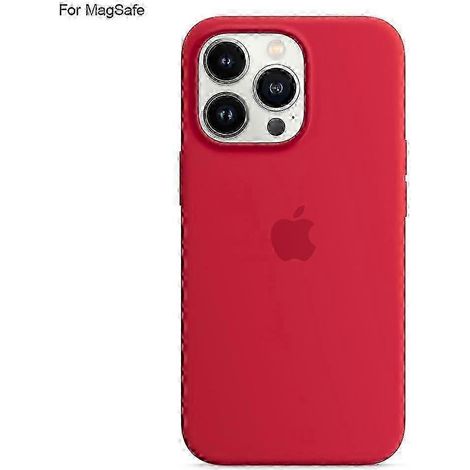 Kompatibel mit iPhone 15 Pro. Stoßfeste Schutzhülle aus flüssigem Silikon, MagSafe-kompatibel, bietet besseren Halt und erhöhten Schutz vor Stürzen. (1/2)