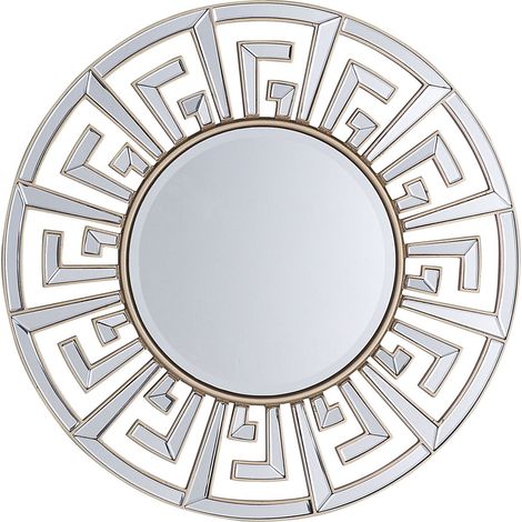 Wall Mirror FLERS 70 cm 70 cm Metal Gold (1/5)