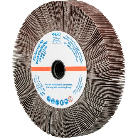 PFERD TOOLS Lamellenschleifrad für Winkelschleifer FR WS Ø 125x20mm 5/8-11 A120 universelle Anwendung 2 Stk (1/5)
