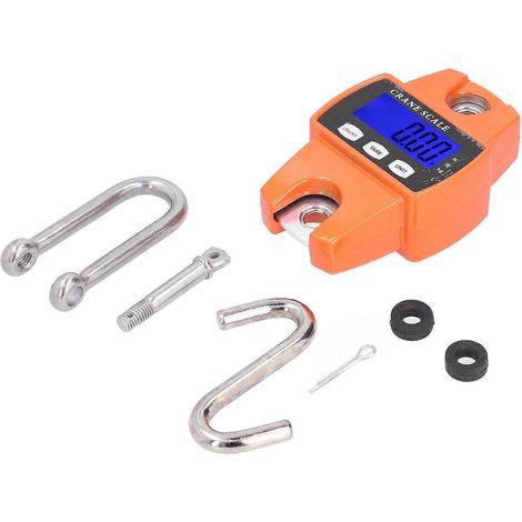 Balance industrielle pour grue 300 kg / 660 lb, mini-balance numérique suspendue avec crochets pour la ferme, la chasse et la pêche (1/4)