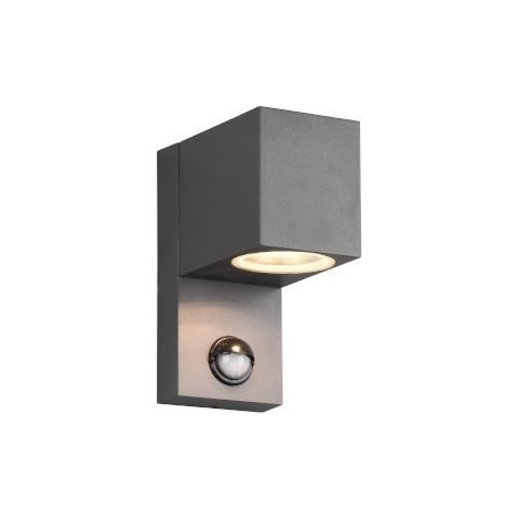 Applique extérieure aluminium avec détecteur carrée ou ronde - Trio - Roya (1/8)