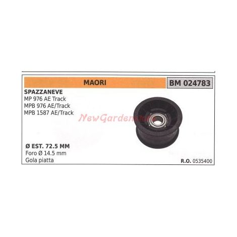 Puleggia per spazzaneve MP 976 AE TRACK MAORI 024783