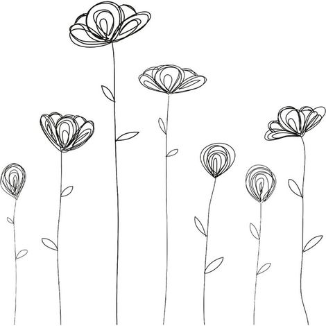 Stickers muraux Fleurs (1/2)