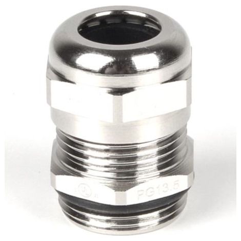 Presse-étoupe PG13.5 en Laiton pour câble de 6mm à 12mm, , IP68 ( Prix pour 1 ) (1/2)