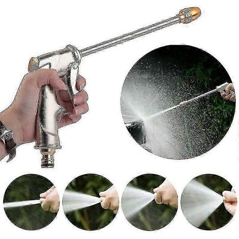 lune-Long Nozzle Water Spray Gun Hight Pressure Water Spray Outil de nettoyage 26-27s (1/3)
